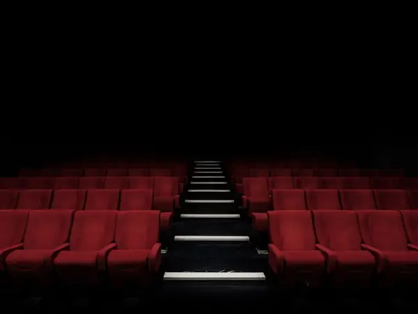 Cinema theater with empty seats